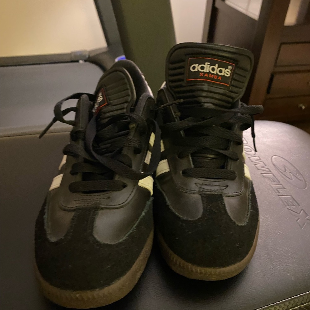 Adidas Black and White Sneakers